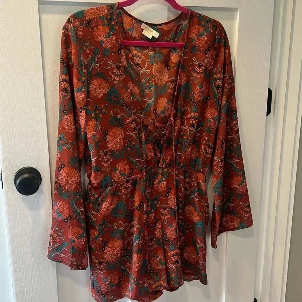 The Hanger Romper Floral